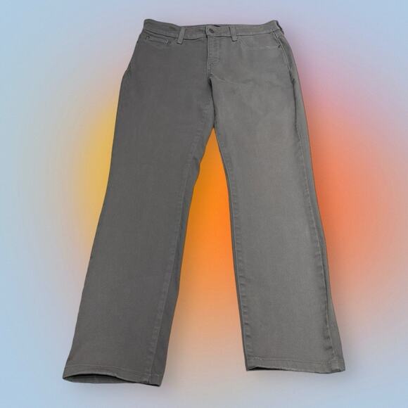 NYDJ Women’s 8 Gray ALINA LEGGING Jeans - Picture 2 of 4